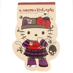 Hello Kitty | H.Naoto Collaboration Punk Sanrio Notepad 2002
